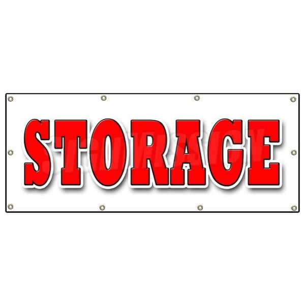 Signmission STORAGE BANNER SIGN long short term climate controlled secure indoor - B-96 STORAGE