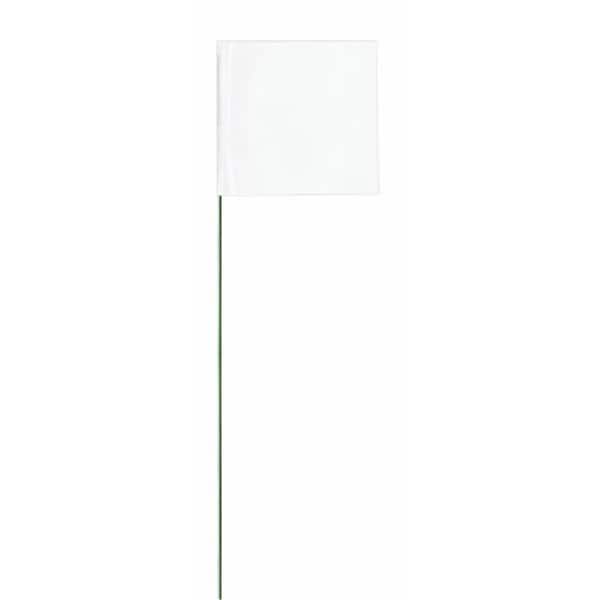 Gourmetgalley Flag Stake, White - 2 x 3 in. - Bundle of 100 - GO2683645