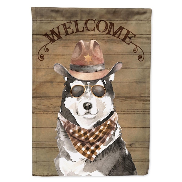 Patioplus 11 x 0.01 x 15 in. Alaskan Malamute No.2 Country Dog Flag Garden Size - PA3392490