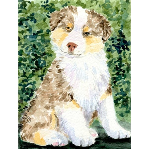 Patioplus 11 x 15 In. Australian Shepherd Flag; Garden Size - PA631340