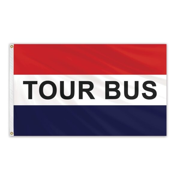 Global Flags Unlimited Tour Bus Message Flag 3'x5' Standard Flag - 204899