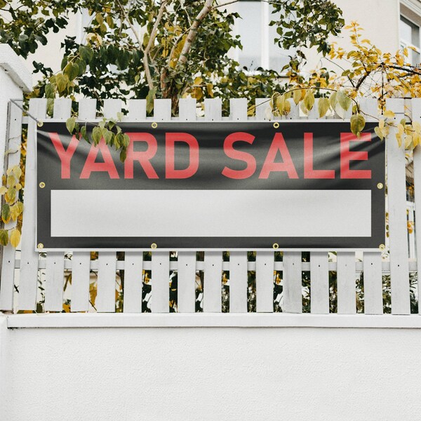 Signmission Yard Sale, 36 Inch x 96 Inch, Vinyl Banner - B-96-30949