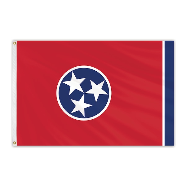 Global Flags Unlimited Tennessee Outdoor Nylon Flag 4'x6' - 200629