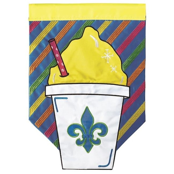 Dicksons Dicksons M001109 29 x 42 in. Flag Double Applique Snoball Fld Shaped Polyester - Large - M001109