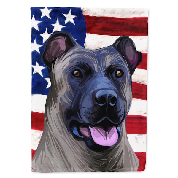 Carolines Treasures Chow Chow Dog American Canvas House Flag - 28 x 0.01 x 40 in. - CK6491CHF