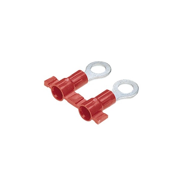 Terminal de Anillo Panduit, aislado de vinilo, 22 - 18 - PV18-8RB-3K