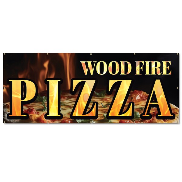 Signmission Pizza, 48 Inch, Banner - B-120-30414