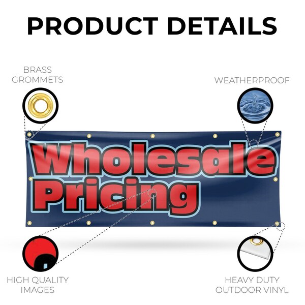 Signmission Wholesale Pricing, 48 Inch x 120 Inch, Vinyl Banner - B-120-30942