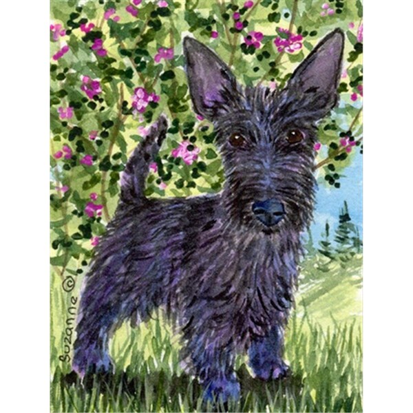 Patioplus 11 x 15 In. Scottish Terrier Flag, Garden Size - PA2554701