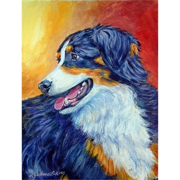 Patioplus 11 x 15 In. Australian Shepherd Flag; Garden Size - PA245683