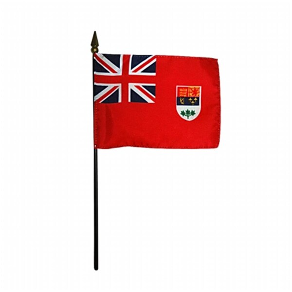 Perfectpatio 4 x 6 in. Eb Canada Red Ensign Mounted, 12PK - PE3751138