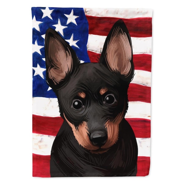 Patioplus Lancashire Heeler American Canvas House Flag - 28 x 0.01 x 40 in. - PA2553174