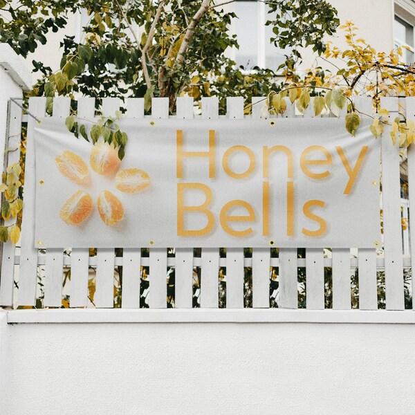 Signmission Honey Bells, 36 Inch x 96 Inch, Vinyl Banner - B-96-30697
