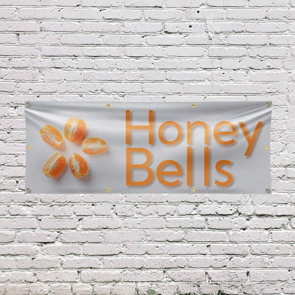 Signmission Honey Bells, 36 Inch x 96 Inch, Vinyl Banner - B-96-30697