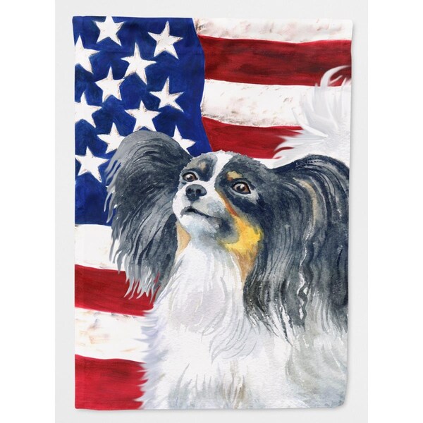 Patioplus Papillon Patriotic Flag Canvas House Size - PA2866886