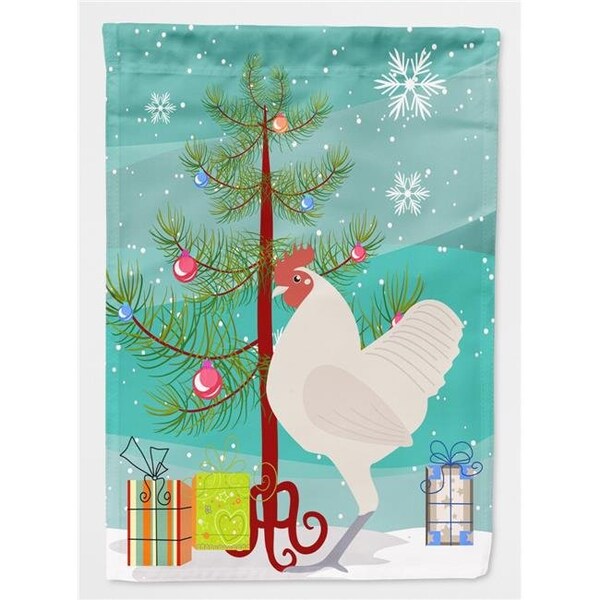 Carolines Treasures Carolines Treasures BB9204GF German Langshan Chicken Christmas Flag - Garden Size - BB9204GF