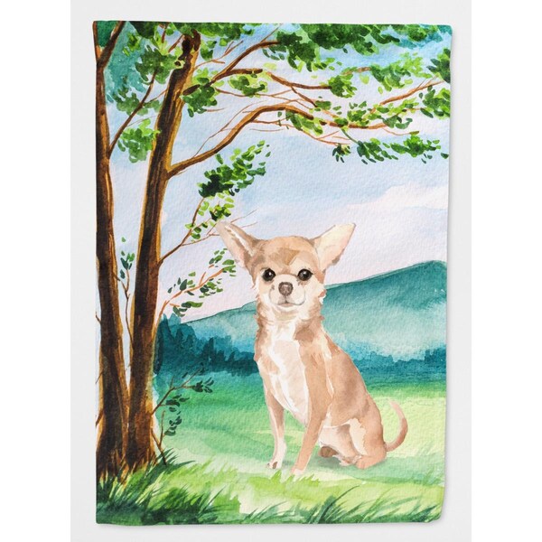 Patioplus Under the Tree Chihuahua Garden Size Flag - PA2887433
