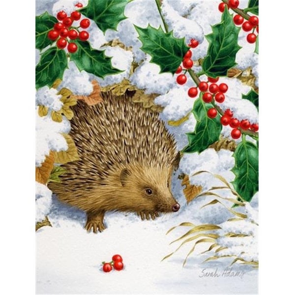 Patioplus Hedgehog And Holly Flag Garden Size - PA252344