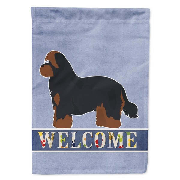 Carolines Treasures Shorkie No.1 Welcome Garden Size Flag - CK3781GF