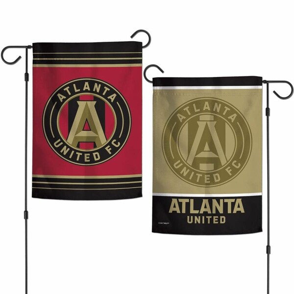 Wraft Fanatics 12 x 18 in. Atlanta Garden Style 2 Sided United Flag - 3208542889