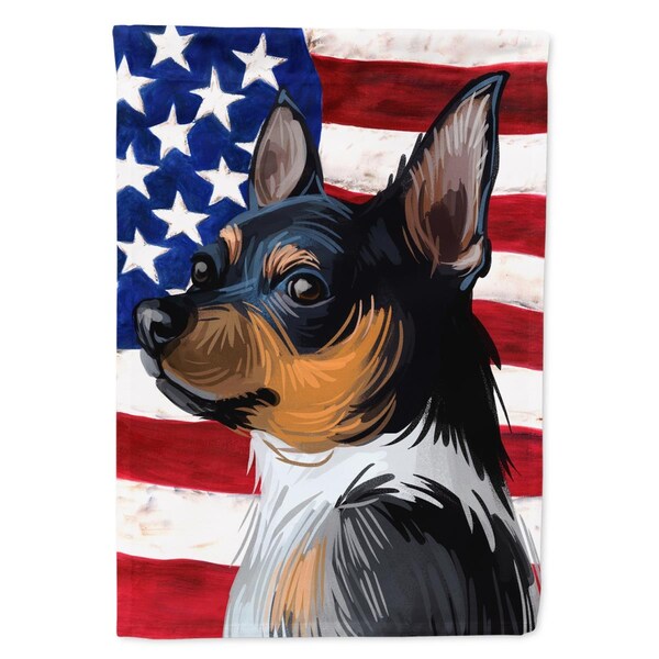 Patioplus Teddy Roosevelt Terrier American Garden Flag - 11 x 0.01 x 15 in. - PA2897121