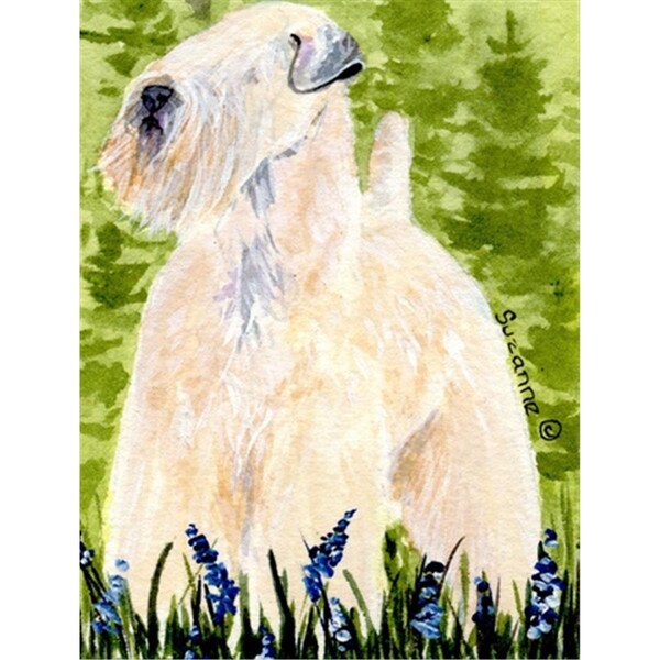 Carolines Treasures Wheaten Terrier Soft Coated Flag - Garden Size- 11 x 15 in. - SS1033GF