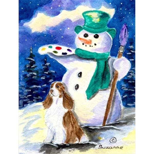 Carolines Treasures English Springer Spaniel Flag - Garden Size- 11 x 15 in. - SS1002GF
