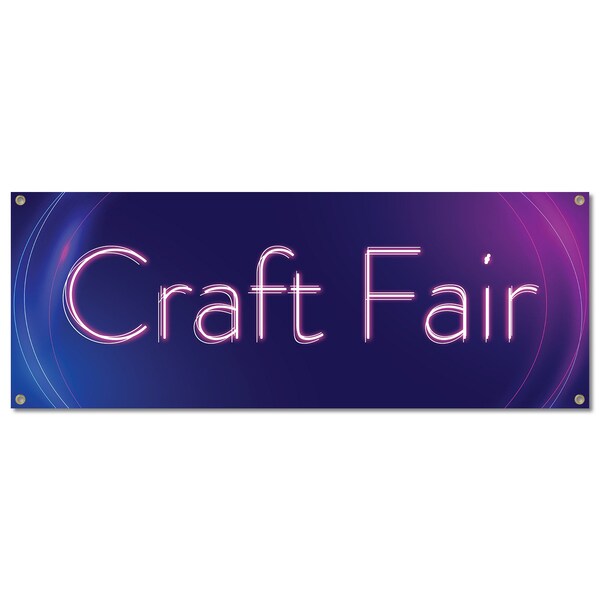 Signmission Craft Fair, 18 Inch, Banner - B-30366