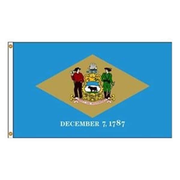 Annin Flagmakers Annin Flagmakers 140870 4 ft. X 6 ft. Nyl-Glo Delaware Flag - 140870