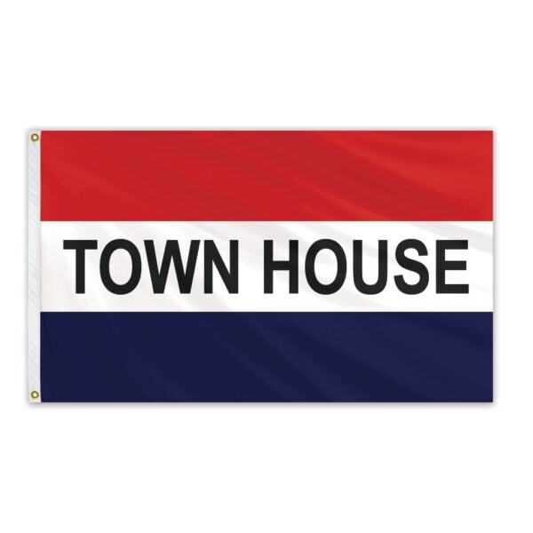 Global Flags Unlimited Town House Message Flag 3'x5' Standard Flag - 204577