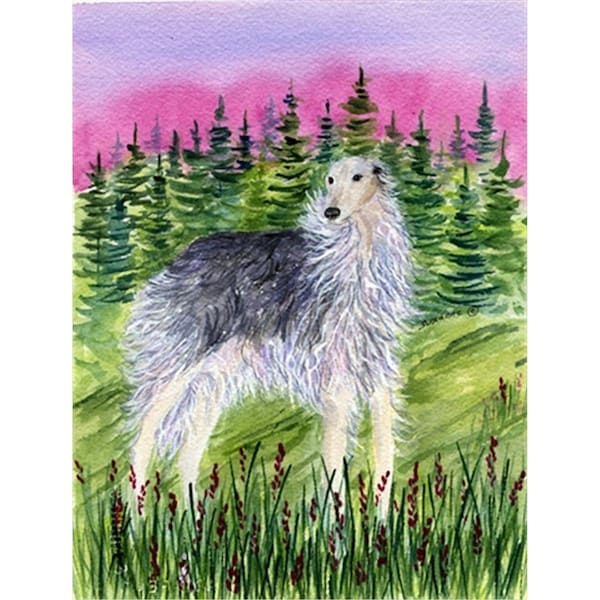 Patioplus Borzoi Flag - Garden Size; 11 x 15 in. - PA246074