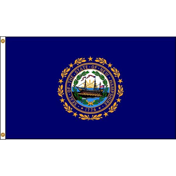 Annin Flagmakers New Hampshire Flag, 5x8 Ft, Nylon - 143480