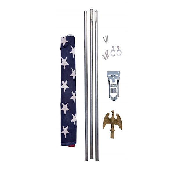 Valley Forge Valley Forge American Flag Kit 36 in. H X 60 in. W - AA-US1-1