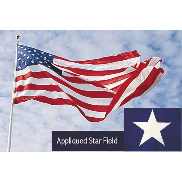 Annin Flagmakers US Flag, 15x25 Ft, Polyester - 1673