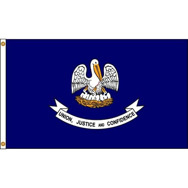 Annin Flagmakers Louisiana Flag, 5x8 Ft, Nylon - 142180