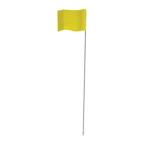 C.H. Hanson C.H. Hanson 21 in. Yellow Marking Flags Polyvinyl 100 pk - 15084