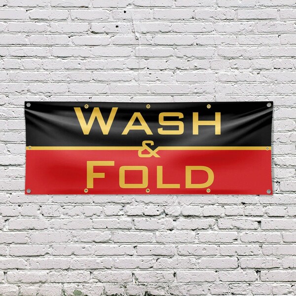 Signmission Wash and Fold, 48 Inch x 120 Inch, Vinyl Banner - B-120-30920