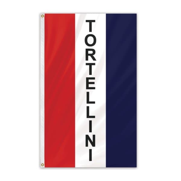 Global Flags Unlimited Tortellini Message Flag 3'x5' Vertical Flag - 204908