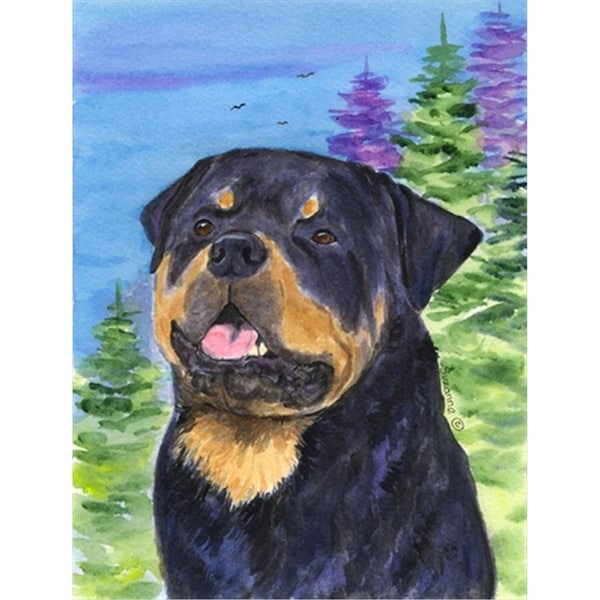 Patioplus Rottweiler Flag - Garden Size; 11 x 15 in. - PA631209