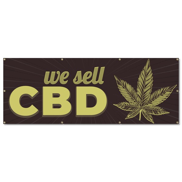 Signmission We Sell CDB, 36 Inch, Banner - B-96-30433