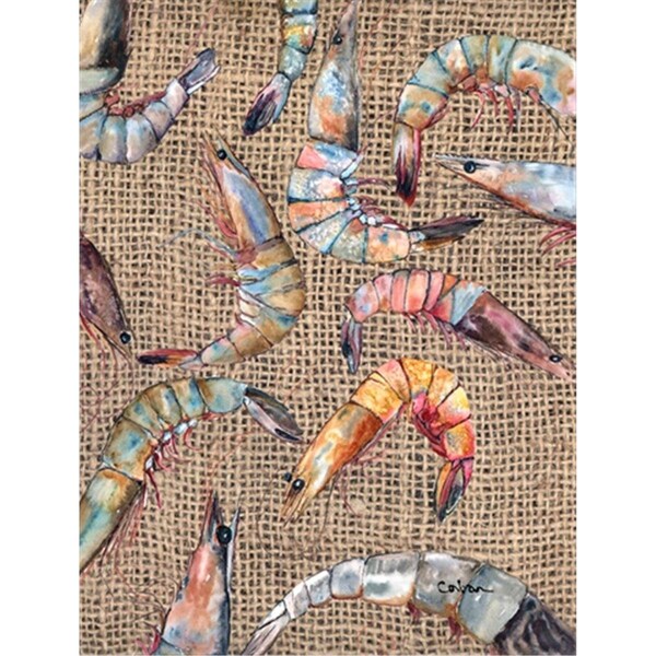 Patioplus Shrimp Flag - Garden Size; 11 x 15 in. - PA728814