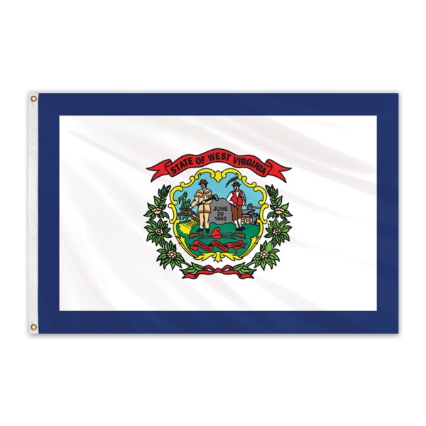 Global Flags Unlimited West Virginia Outdoor Poly Max Flag 4'x6' - 200964