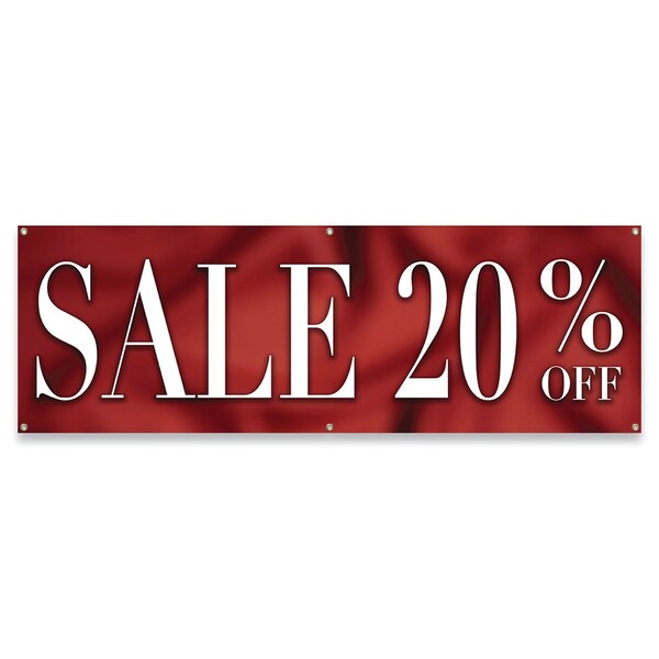 Signmission Sale 20% Off Banner Concession Stand Food Truck Single Sided - B-72-30149