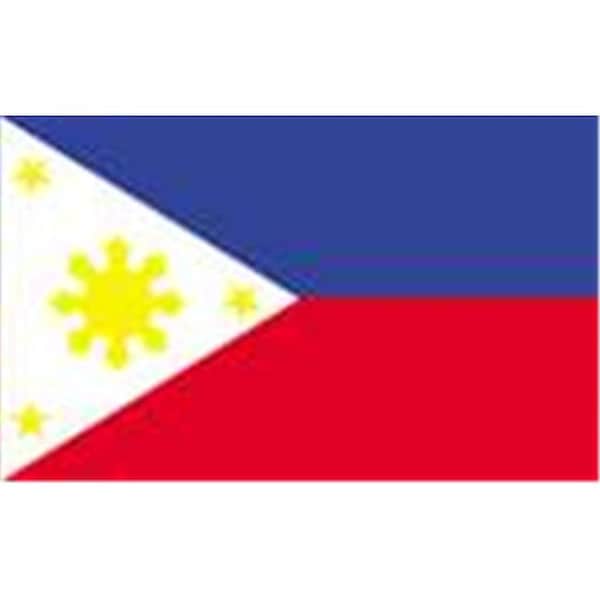 Annin Flagmakers Annin Flagmakers 196751 2 ft. X 3 ft. Nyl-Glo Philippines Flag - 196751