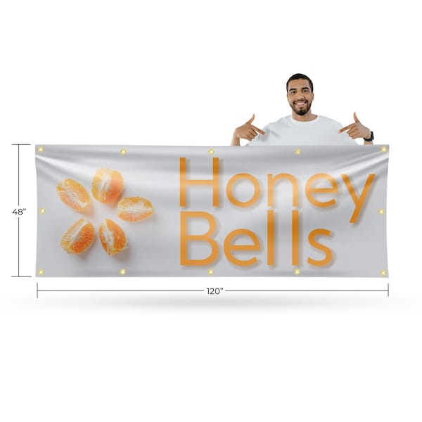 Signmission Honey Bells, 48 Inch x 120 Inch, Vinyl Banner - B-120-30697