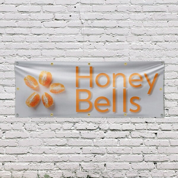 Signmission Honey Bells, 48 Inch x 120 Inch, Vinyl Banner - B-120-30697