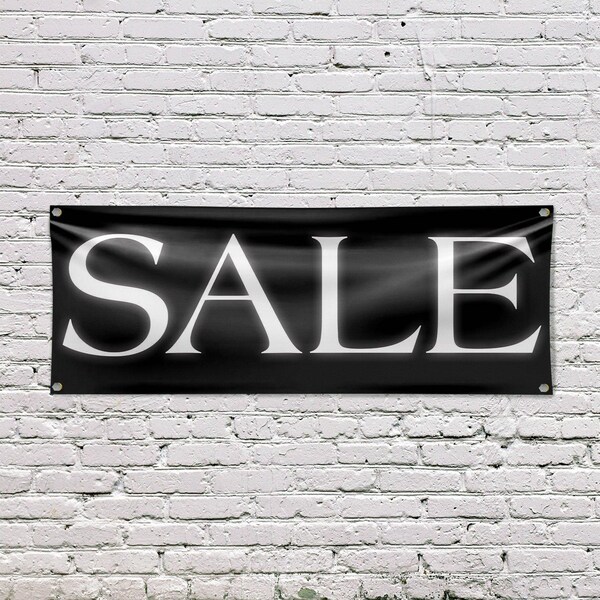 Signmission Sale, 18 Inch x 48 Inch, Vinyl Banner - B-30847