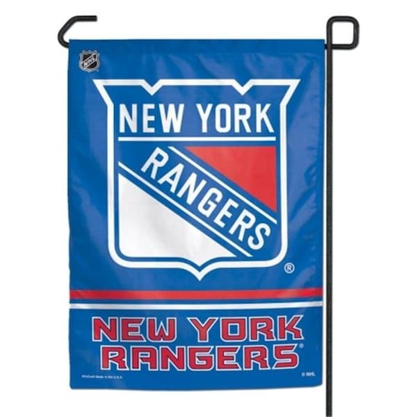 Wincraft New York Rangers Flag 12x18 Garden Style 2 Sided - 3208536238