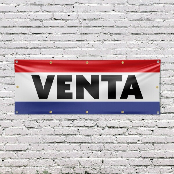 Signmission Venta, 48 Inch x 120 Inch, Vinyl Banner - B-120-30913