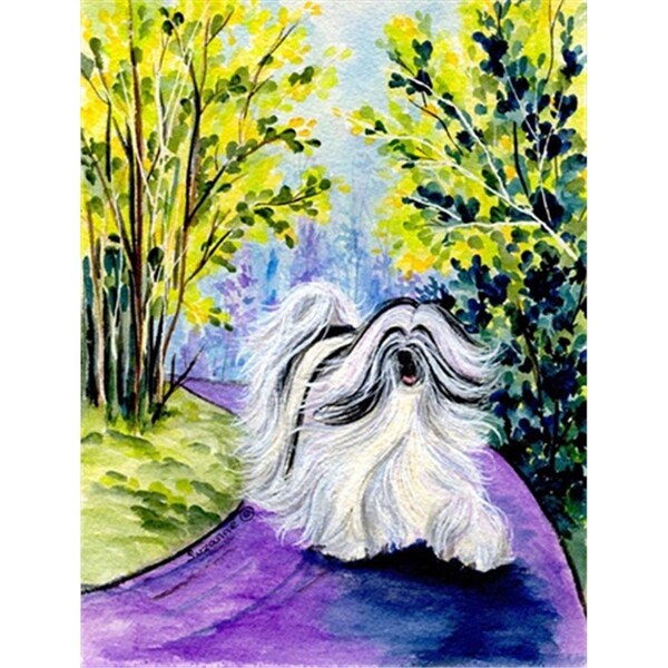 Patioplus 11 x 15 in. Tibetan Terrier Garden Size Flag - PA246137